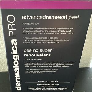 Dermalogica PRO Advanced Renewal Peel - Black and White